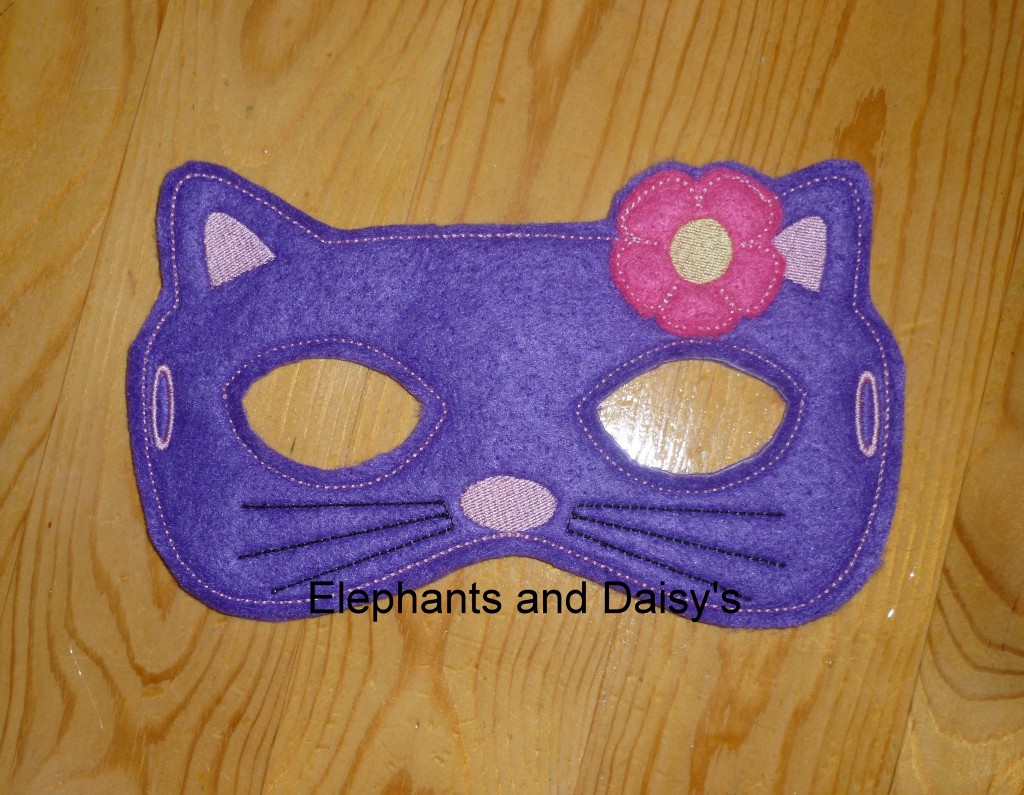 Cat / Kitty Mask 5×7 Design file hannah hannah