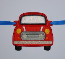 Mini Car Banner piece Design file