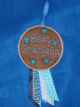 Best Grandpa Rosette Embroidery Design files
