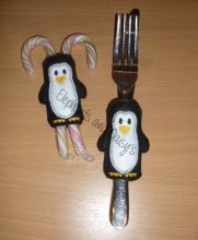 Penguin Cutlery Holder Design file