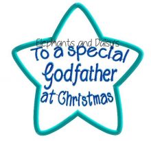 Godfather Christmas Star Design file