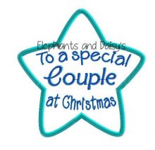 Couple Christmas Star Design file